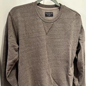 Overdyed Tri-Terry Crewneck Sweatshirt